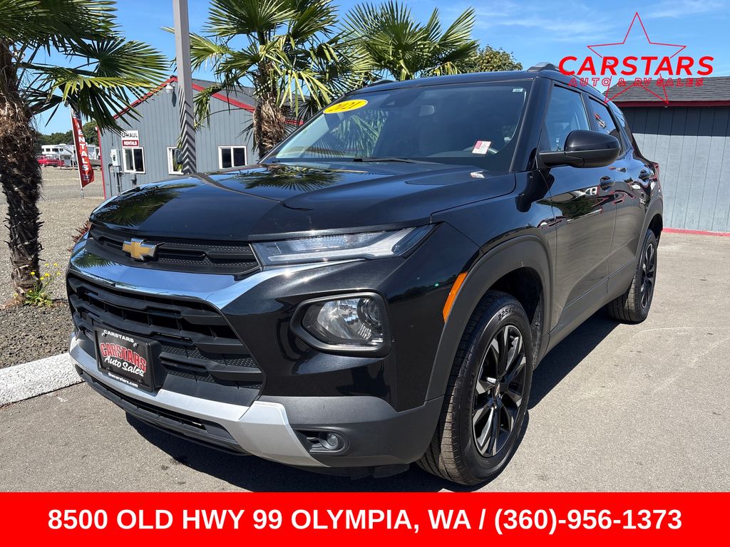 Mosaic Black Metallic 2021 Chevrolet Trailblazer SUV / Crossover Four-Wheel Drive 9-Speed Automatic