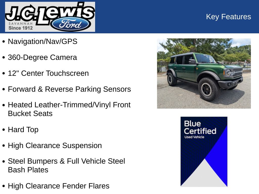 2023 Ford Bronco Badlands Advanced