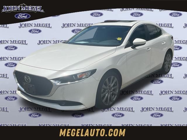 Snowflake White Pearl Mica 2025 Mazda MAZDA3 Sedan Front-Wheel Drive 6-Speed Automatic