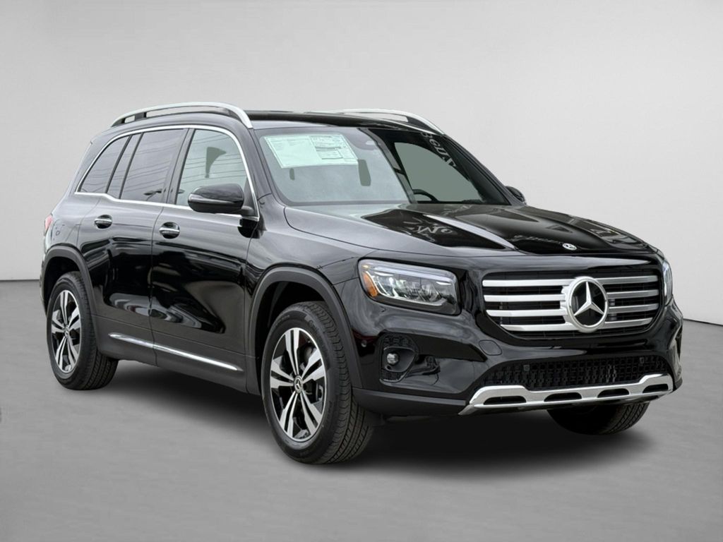 Night Black 2025 Mercedes-Benz GLB SUV / Crossover All-Wheel Drive 8-Speed Dual Clutch