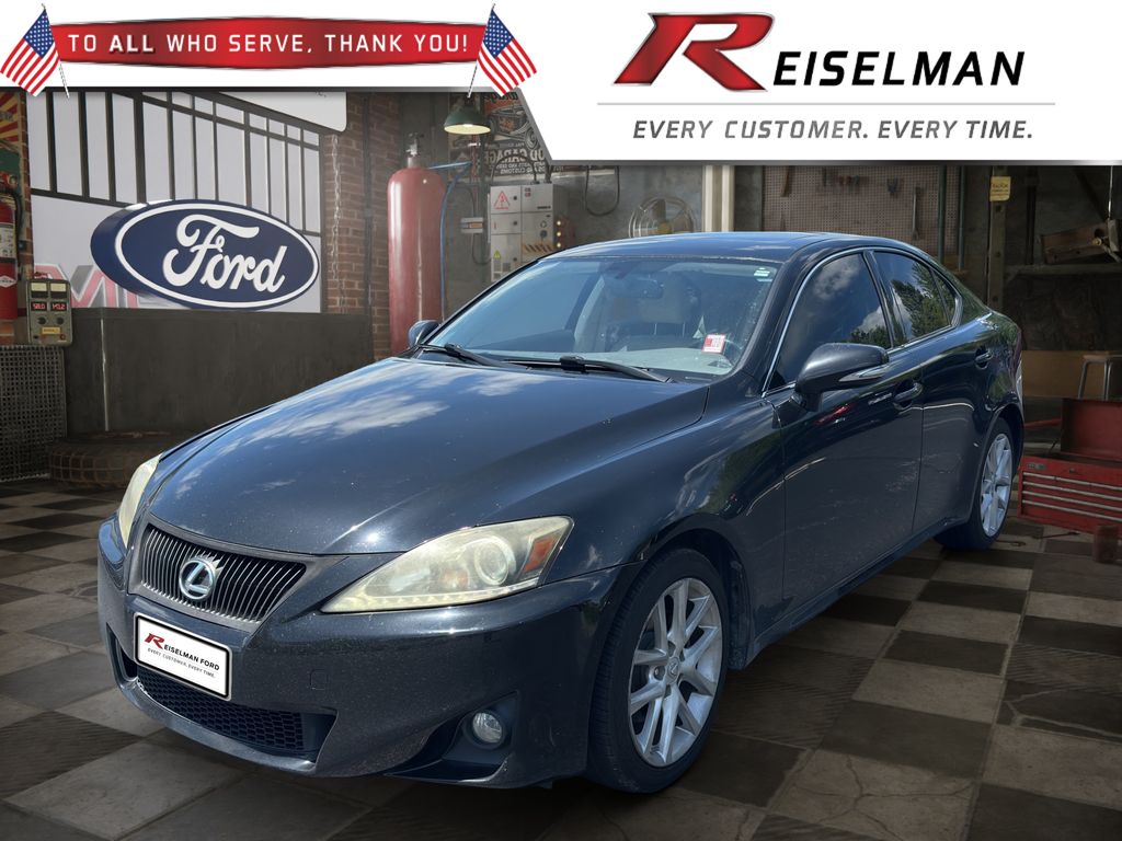 Black (Obsidian) 2012 Lexus IS 250 Sedan AWD Sedan All-Wheel Drive 6-Speed Automatic