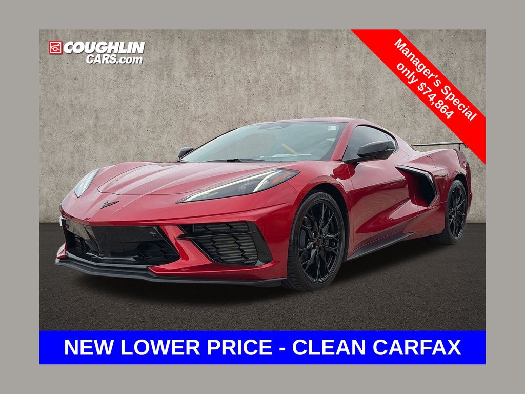 Red Mist Metallic Tintcoat 2025 Chevrolet Corvette Coupe Rear-Wheel Drive 8-Speed Dual Clutch
