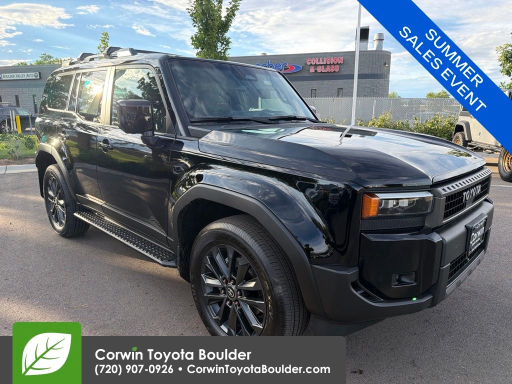 Black 2027 Toyota Land Cruiser SUV / Crossover Four-Wheel Drive 8-Speed Automatic