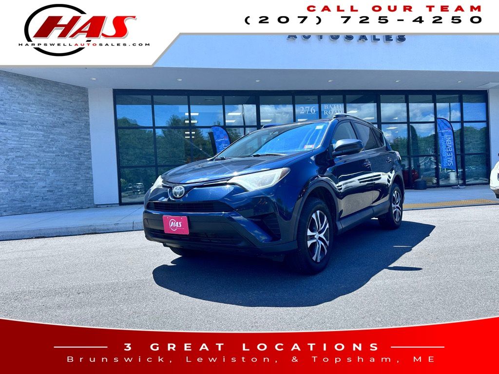 Blue 2017 Toyota RAV4 SUV / Crossover All-Wheel Drive 6-Speed Automatic