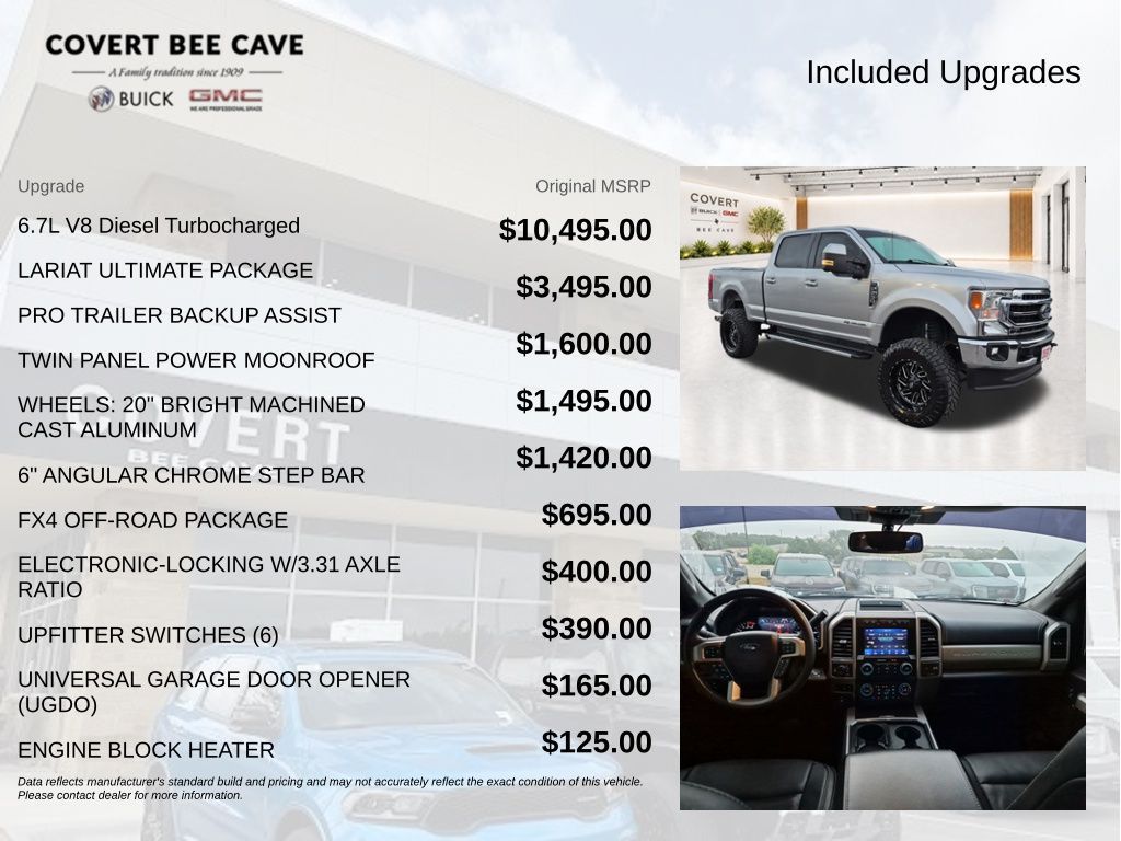 Used 2020 Silver Ford Lariat image 14