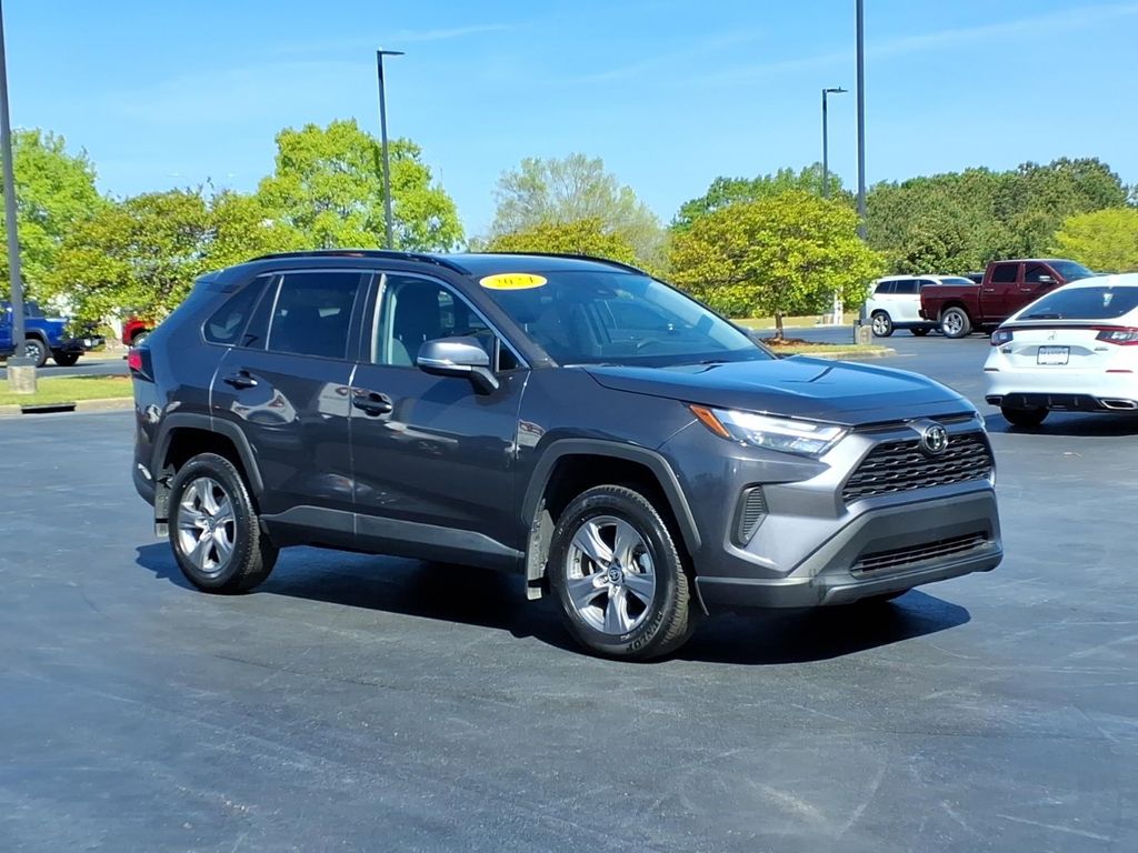 Magnetic Gray Metallic 2024 Toyota RAV4 XLE FWD SUV / Crossover Front-Wheel Drive 8-Speed Automatic