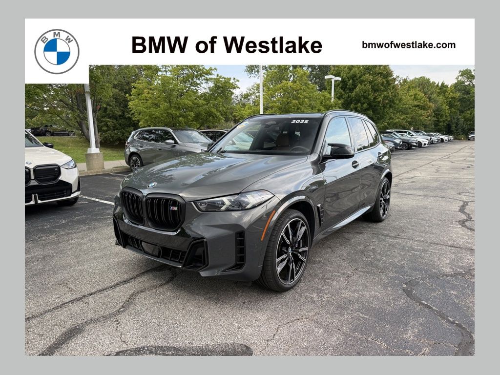 Gray (Dravit Grey Metallic) 2025 BMW X5 SUV / Crossover All-Wheel Drive 8-Speed Automatic
