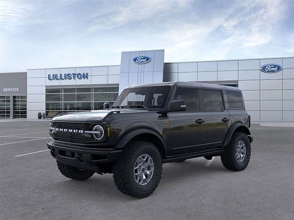 Shadow Black 2025 Ford Bronco Badlands 4-Door 4WD SUV / Crossover Four-Wheel Drive Automatic