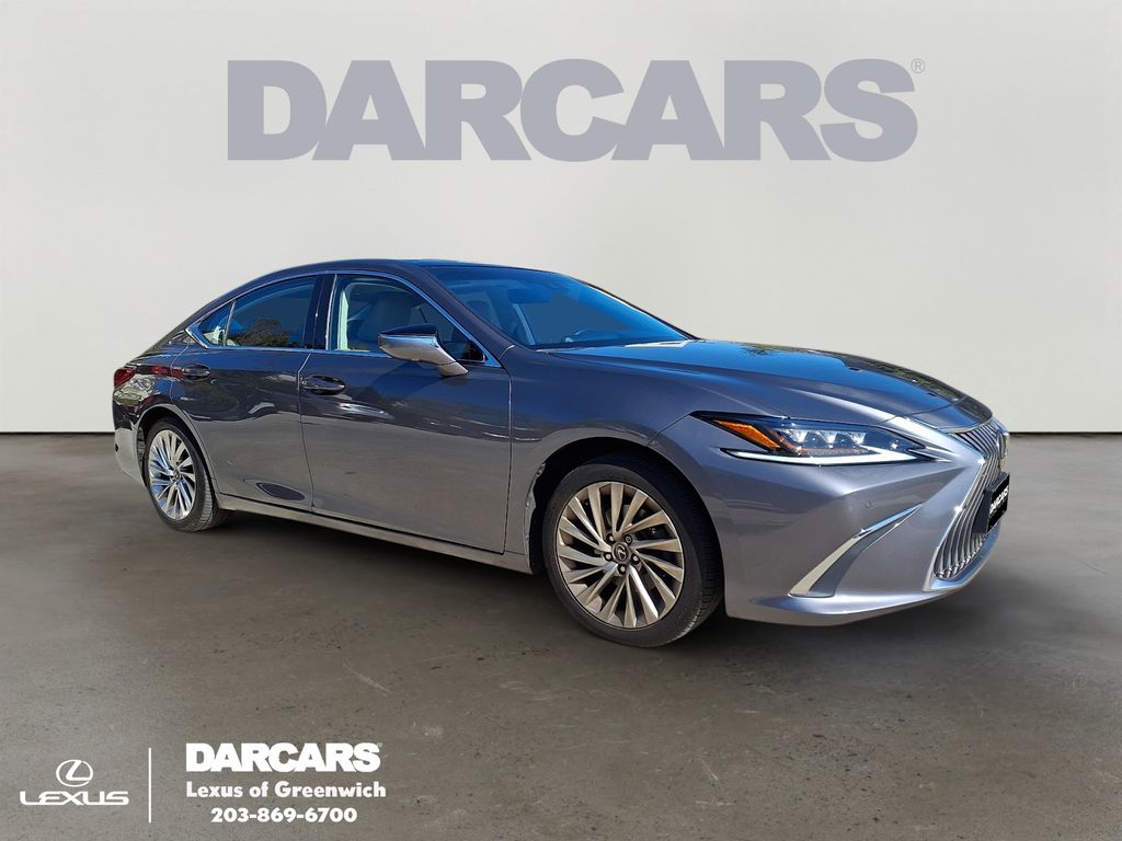 Gray Pearl 2021 Lexus ES 350 Luxury FWD Sedan Front-Wheel Drive 8-Speed Automatic