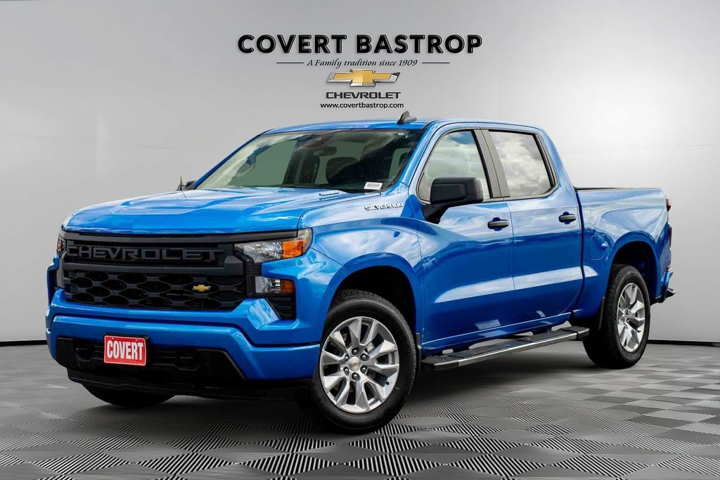 Riptide Blue 2025 Chevrolet Silverado 1500 Pickup Truck 4X2 8-Speed Automatic
