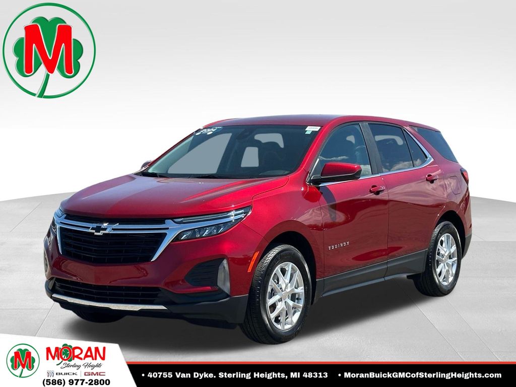 Radiant Red 2024 Chevrolet Equinox SUV / Crossover Front-Wheel Drive 6-Speed Automatic Overdrive