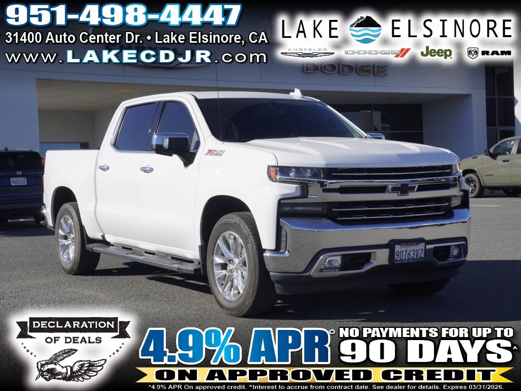 2019 Chevrolet Silverado 1500 LTZ Crew Cab 4WD