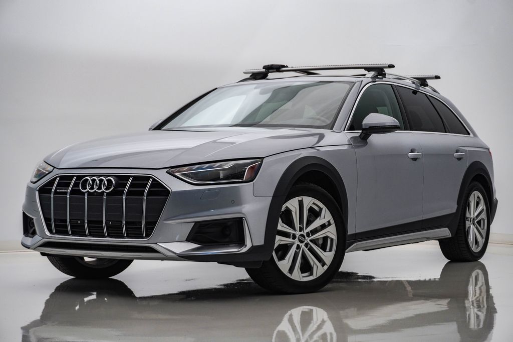 Silver 2023 Audi A4 Allroad Wagon All-Wheel Drive 7-Speed Automatic