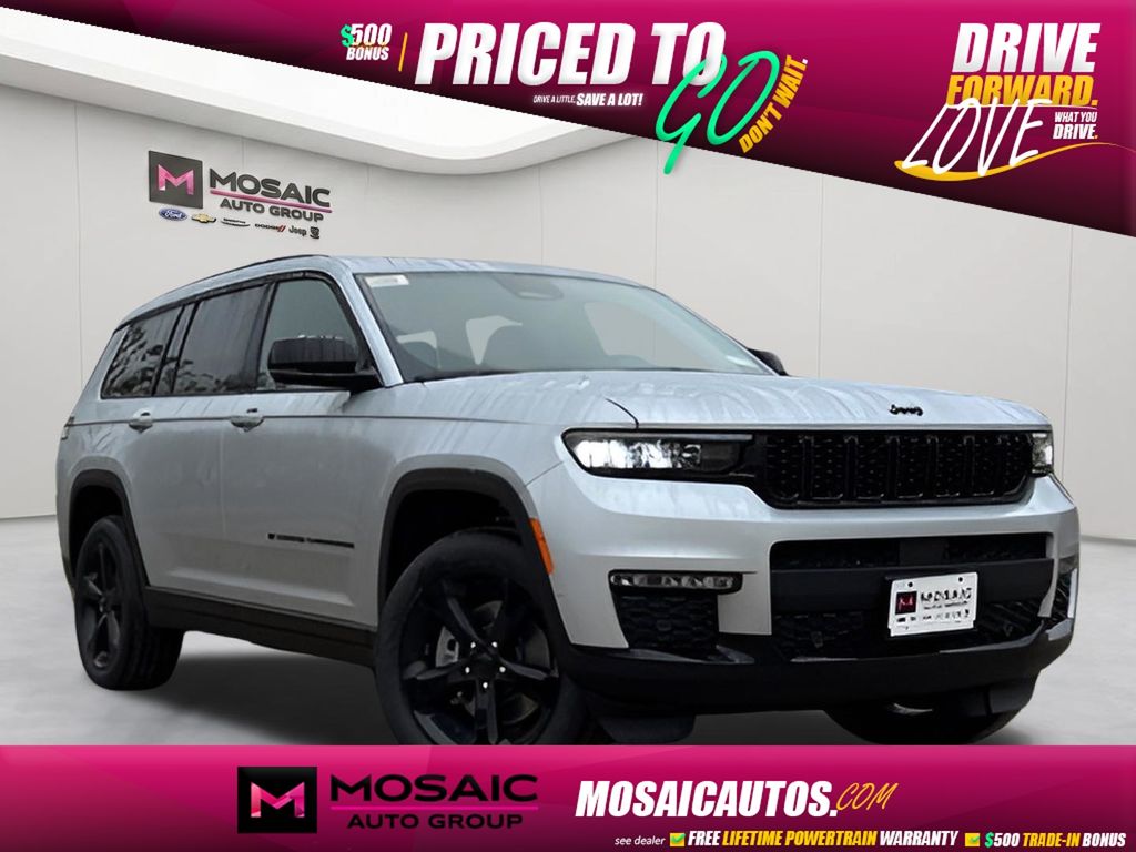 Silver Zynith 2025 Jeep Grand Cherokee L Limited 4WD SUV / Crossover Four-Wheel Drive 8-Speed Automatic