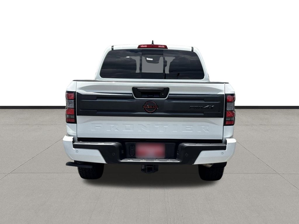 2025 Nissan Frontier PRO-4X White at Central Houston Nissan