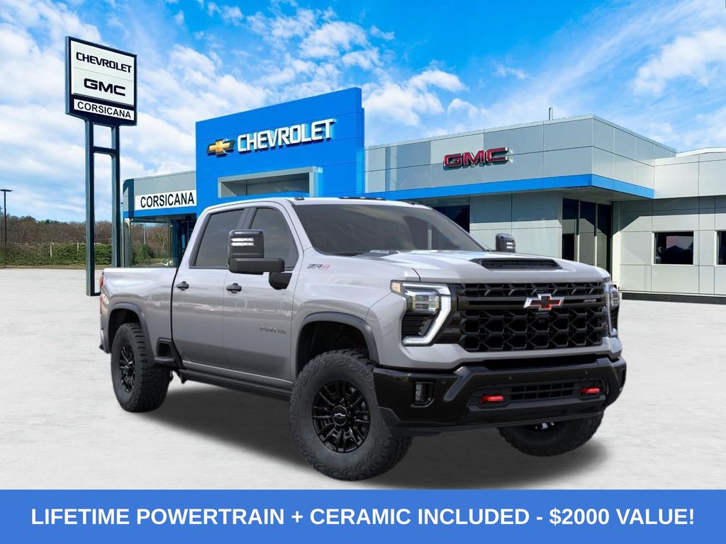 Sterling Gray Metallic 2026 Chevrolet Silverado 2500HD Pickup Truck Four-Wheel Drive Automatic