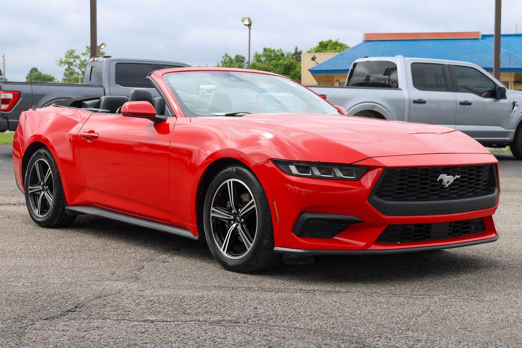 Race Red 2024 Ford Mustang Convertible Rear-Wheel Drive Automatic