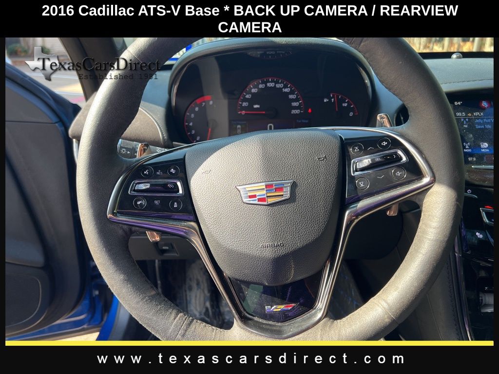 2016 Cadillac ATS-V Base 9