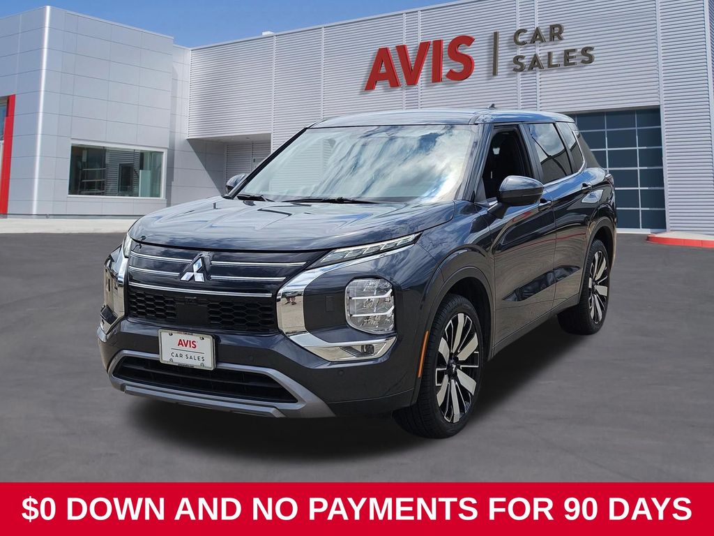Gray 2025 Mitsubishi Outlander SUV / Crossover Front-Wheel Drive Continuously Variable Transmission