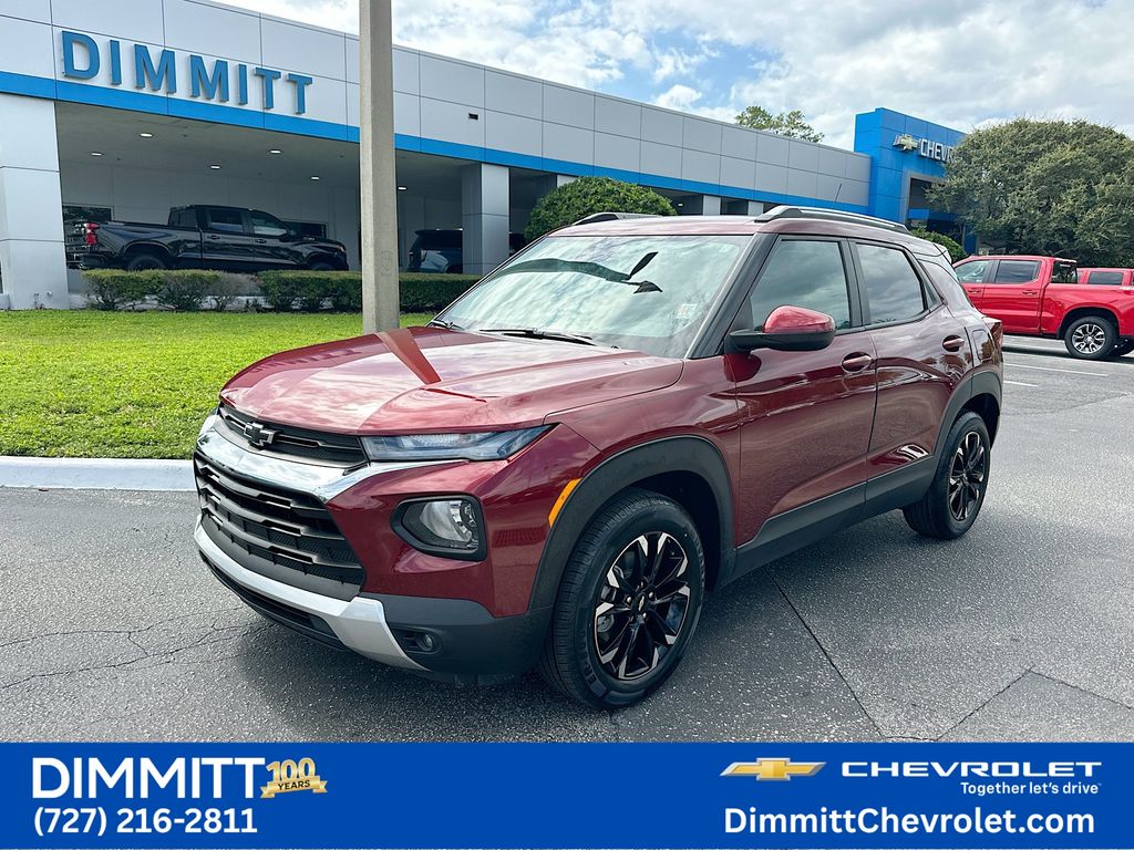 Red (Crimson Metallic) 2023 Chevrolet Trailblazer SUV / Crossover Front-Wheel Drive Continuously Variable Transmission