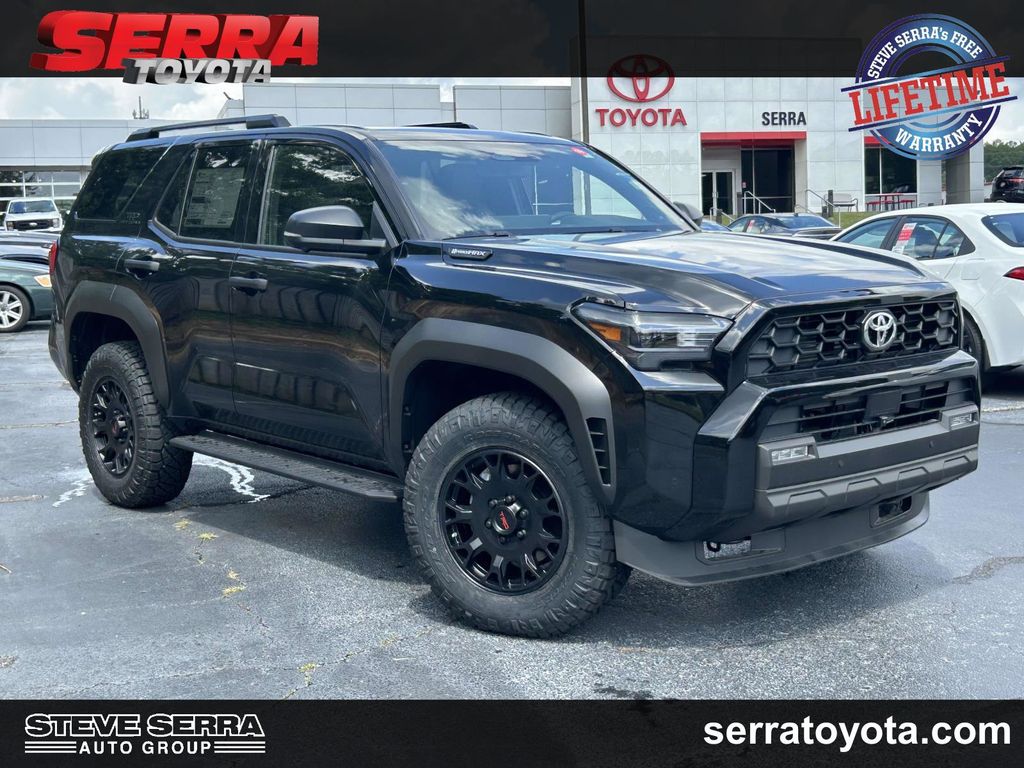 Black 2026 Toyota 4Runner TRD Off-Road Premium 4WD SUV / Crossover Four-Wheel Drive 8-Speed Automatic