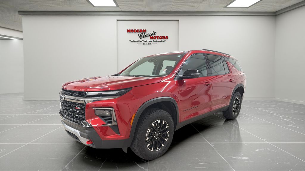 Radiant Red Tintcoat 2026 Chevrolet Traverse SUV / Crossover Four-Wheel Drive 8-Speed Automatic
