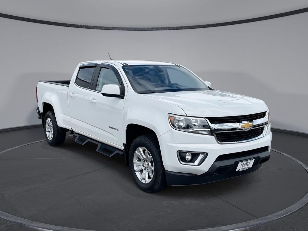 White 2016 Chevrolet Colorado Pickup Truck Four-Wheel Drive 6-Speed Automatic
