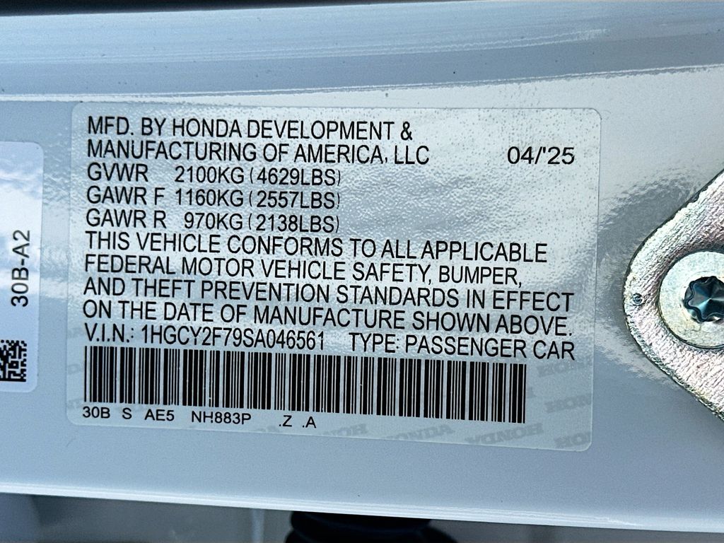 2025 Honda Accord Sport-L 23