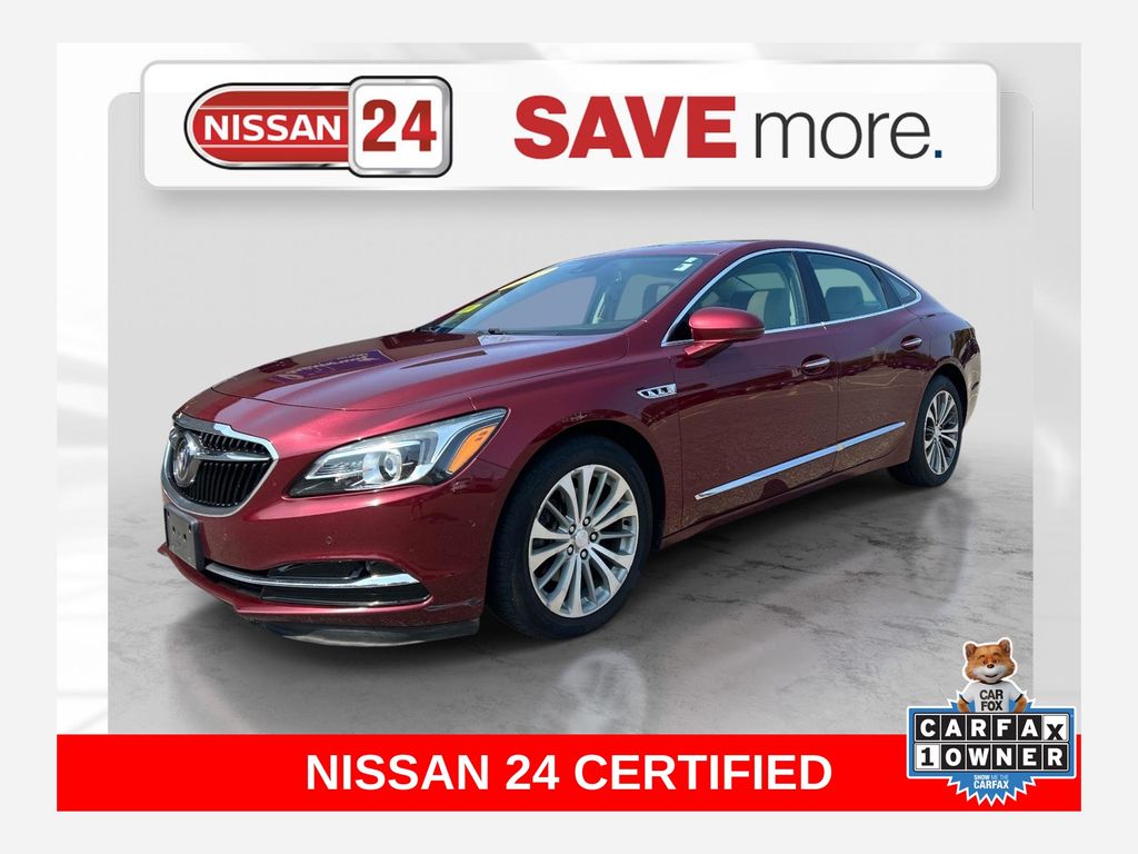 Crimson Red 2017 Buick LaCrosse Sedan Front-Wheel Drive 8-Speed Automatic
