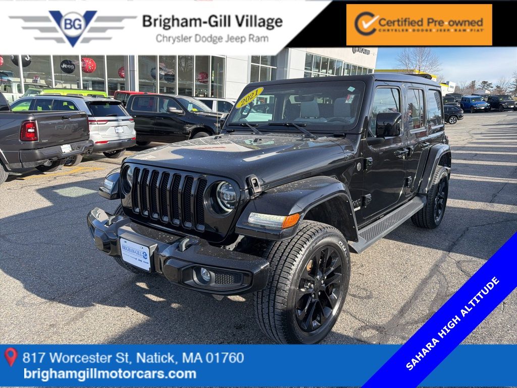2021 Jeep Wrangler Unlimited High Altitude 4WD