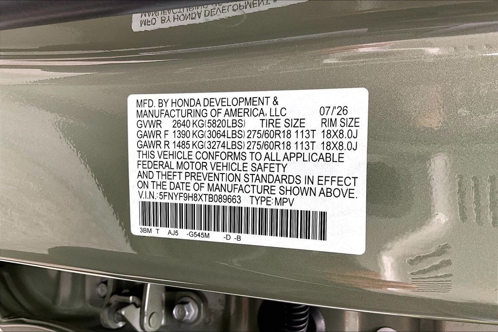 New 2026 Honda Passport SUV