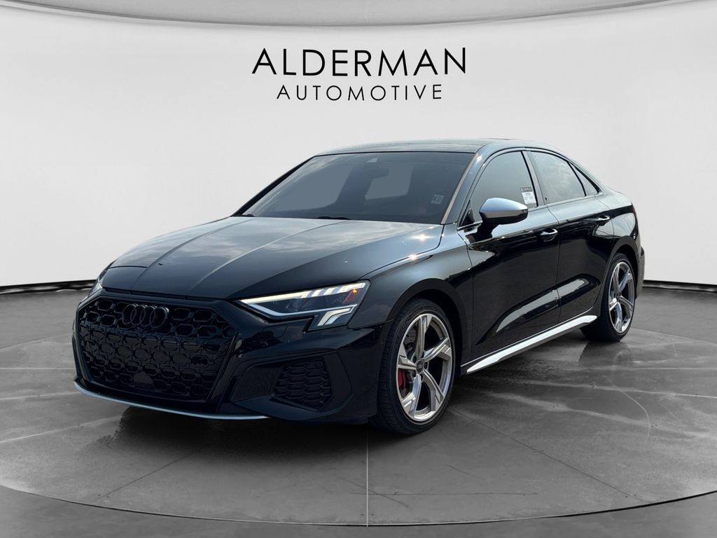 2023 Audi S3 Negro (Mythos Black Metallic) Sedán Tracción en las cuatro ruedas Automática