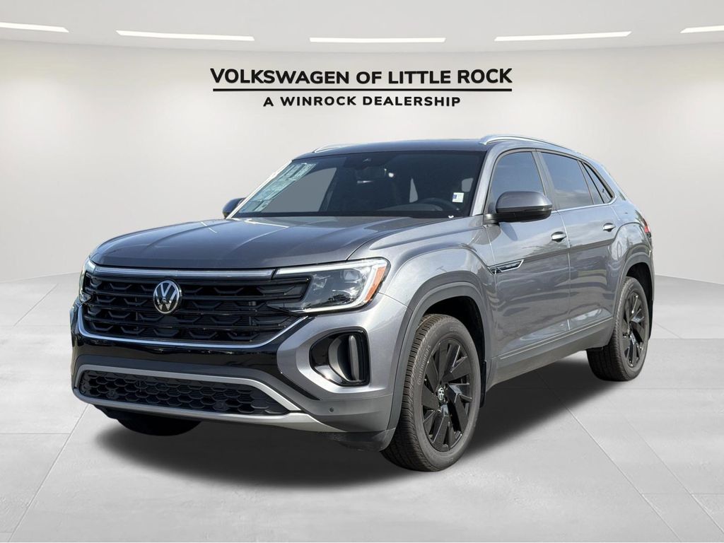 Platinum Gray Metallic 2025 Volkswagen Atlas Cross Sport SUV / Crossover Front-Wheel Drive 8-Speed Automatic
