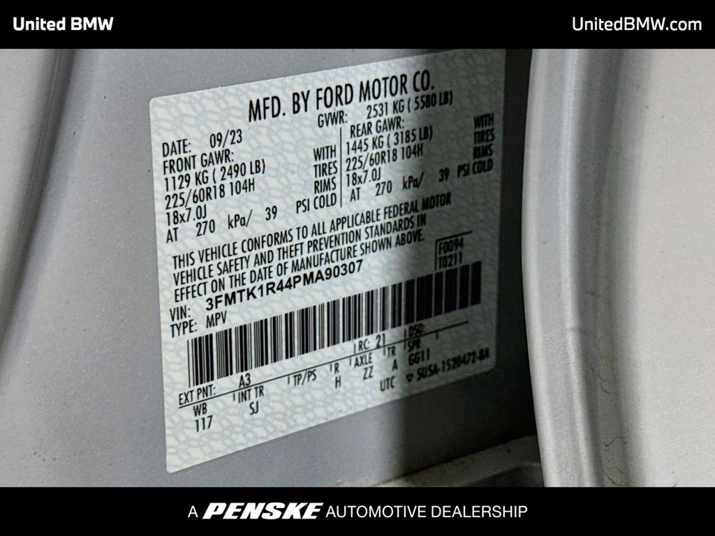 Thumbnail: 2023 Ford Mustang Mach-E - 14