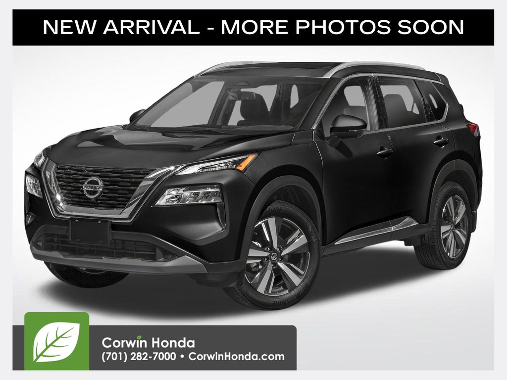 Super Black 2023 Nissan Rogue SUV / Crossover All-Wheel Drive Continuously Variable Transmission