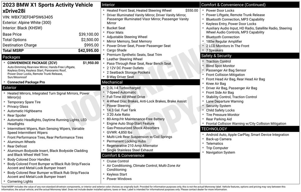 2023 BMW X1 xDrive28i
