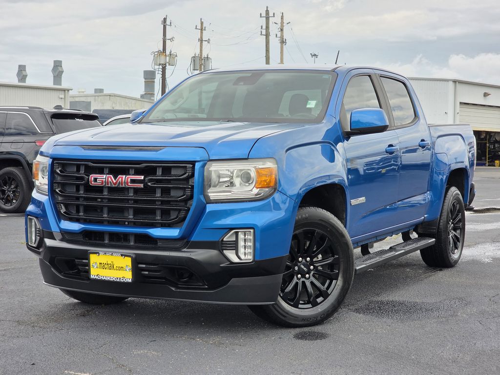 2021 GMC Canyon Elevation Blue at Bayshore Chrysler Jeep Dodge Ram