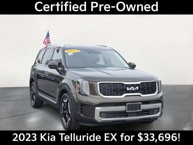 Green 2023 Kia Telluride SUV / Crossover All-Wheel Drive 8-Speed Automatic