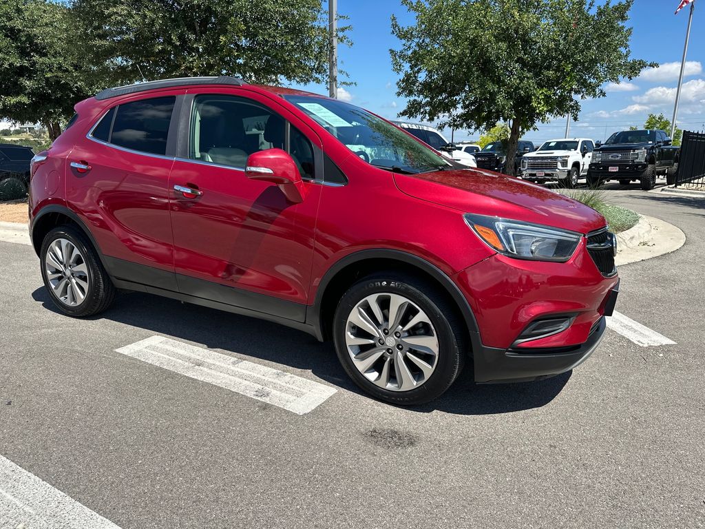 Red Metallic 2019 Buick Encore Preferred FWD SUV / Crossover Front-Wheel Drive 6-Speed Automatic Overdrive