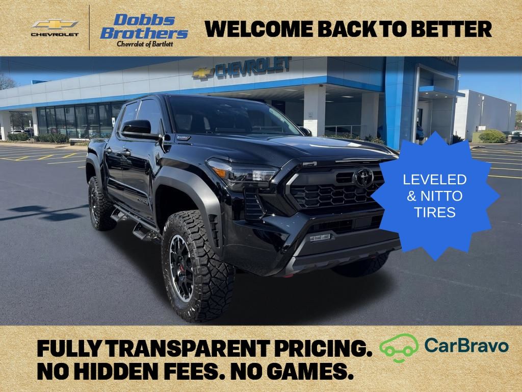 Black 2026 Toyota Tacoma Pickup Truck Four-Wheel Drive 8-Speed Automatic