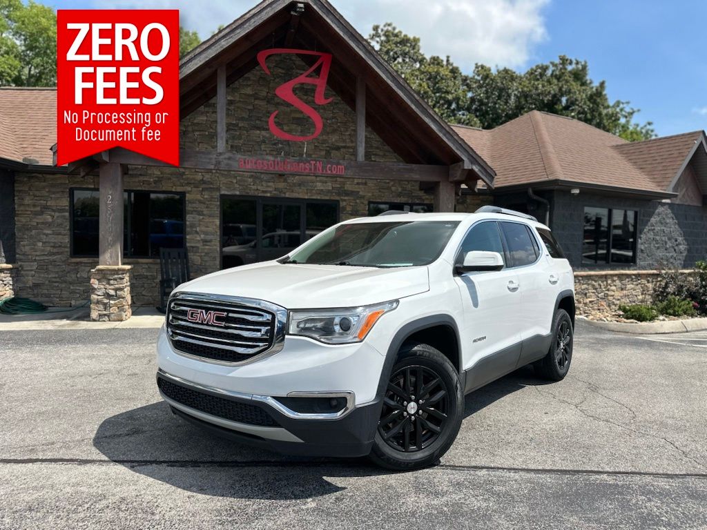 Summit White 2019 GMC Acadia SUV / Crossover Front-Wheel Drive 6-Speed Automatic