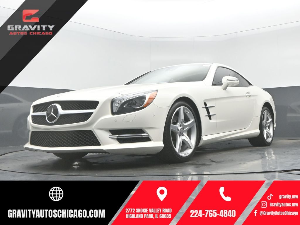 designo Diamond White 2016 Mercedes-Benz SL-Class Convertible Rear-Wheel Drive 7-Speed Automatic