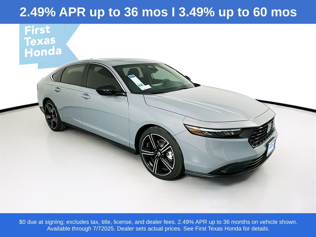 The 2025 Honda Accord Hybrid Sport photos