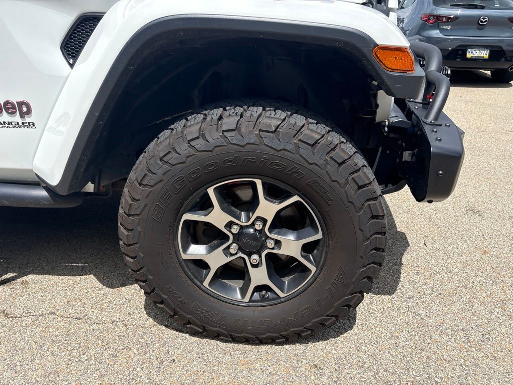 2018 Jeep Wrangler Unlimited Rubicon White at Luther Ford