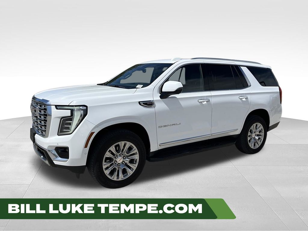 Summit White 2025 GMC Yukon SUV / Crossover Four-Wheel Drive