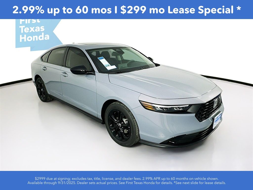 New Car 2025 Honda Accord  Se For Sale Under $35,000 In Austin, Texas