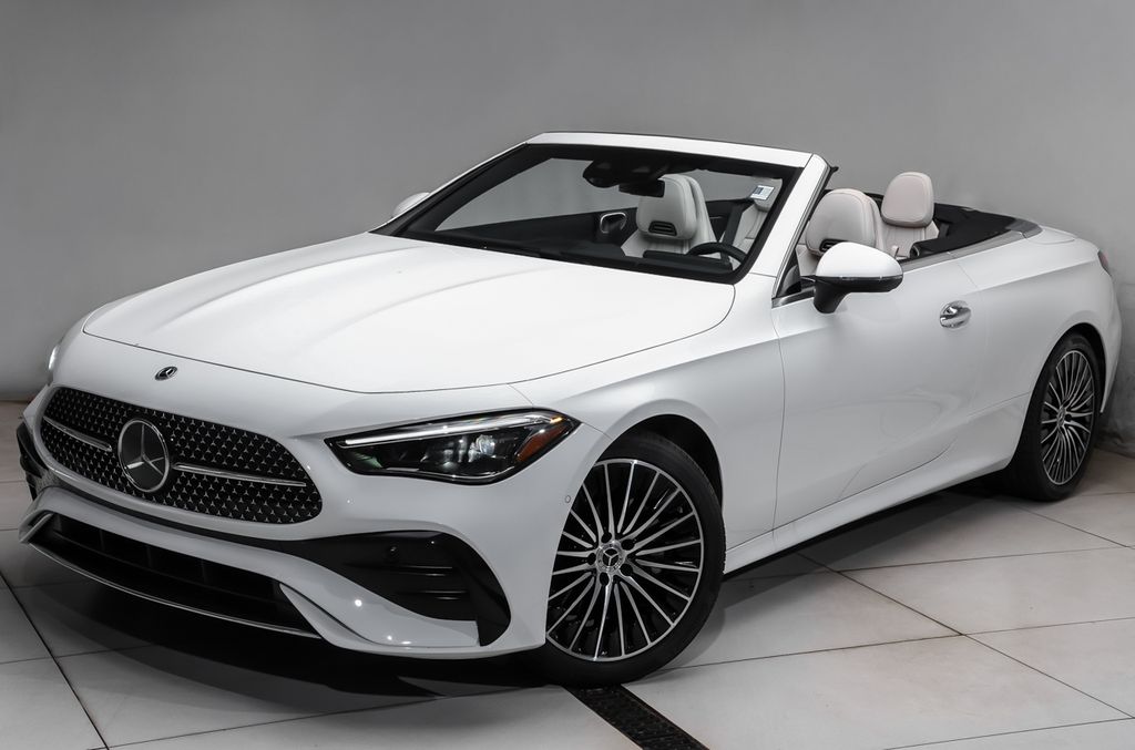 Polar White 2026 Mercedes-Benz CLE 300 4MATIC Coupe All-Wheel Drive 9-Speed Automatic