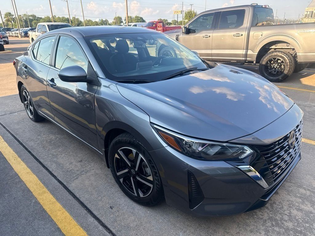 2025 Nissan Sentra SV Gray at Classic Elite Chevrolet Sugar Land