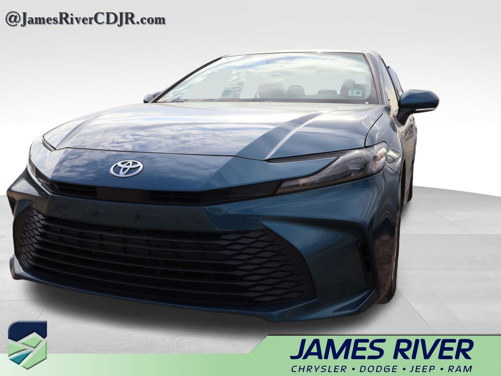 Reservoir Blue 2025 Toyota Camry SE FWD Sedan Front-Wheel Drive Continuously Variable Transmission