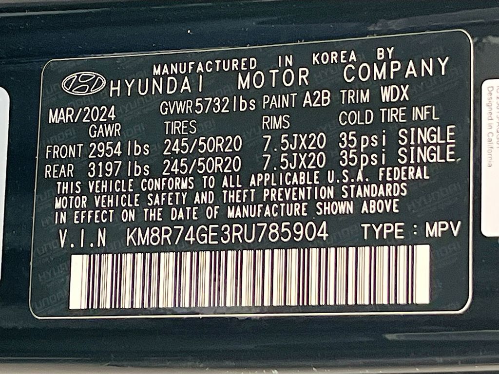 Used 2024 Black Hyundai Calligraphy image 35